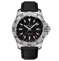 BRT Avenger Automatic GMT 44 Watch with Black Dial