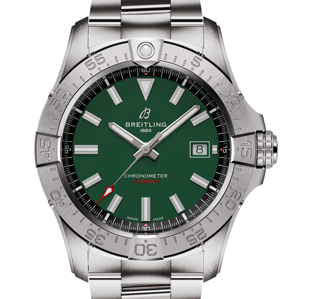 BRT Avenger Automatic 42 Watch with Green Dial