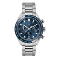 TGHR Carrera Men's Automatic Sports Chronograph 44mm Blue Dial Watch