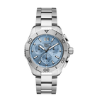 TGHR Aquaracer Professional 200 Date Watch with Light Blue Dial