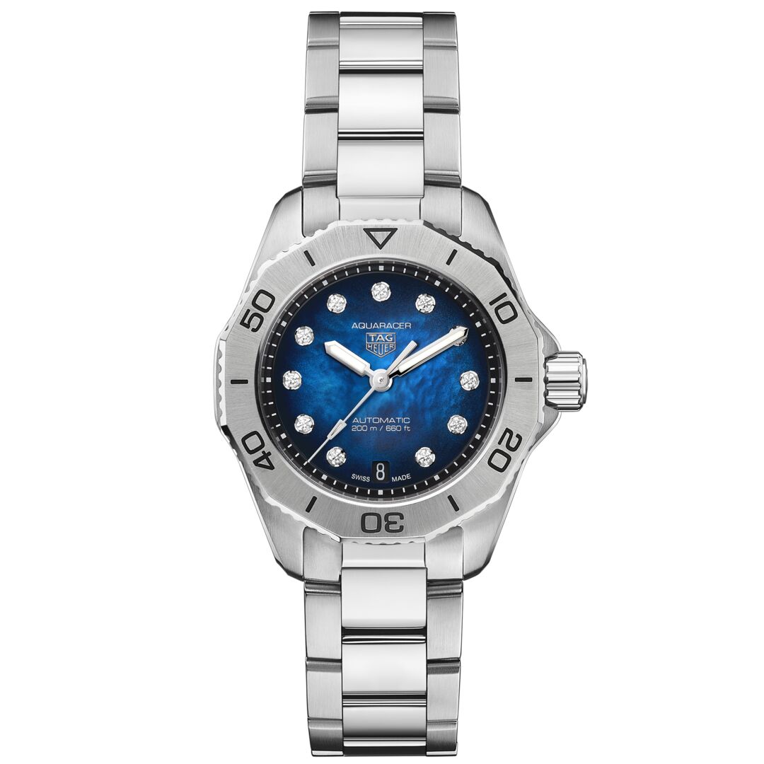 TGHR Aquaracer Professional 200 Date with Blue Dial