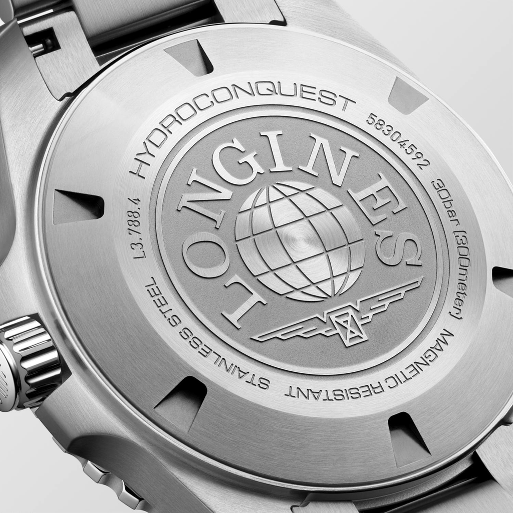 LNGS Hydroconquest 42mm with Blue Dial