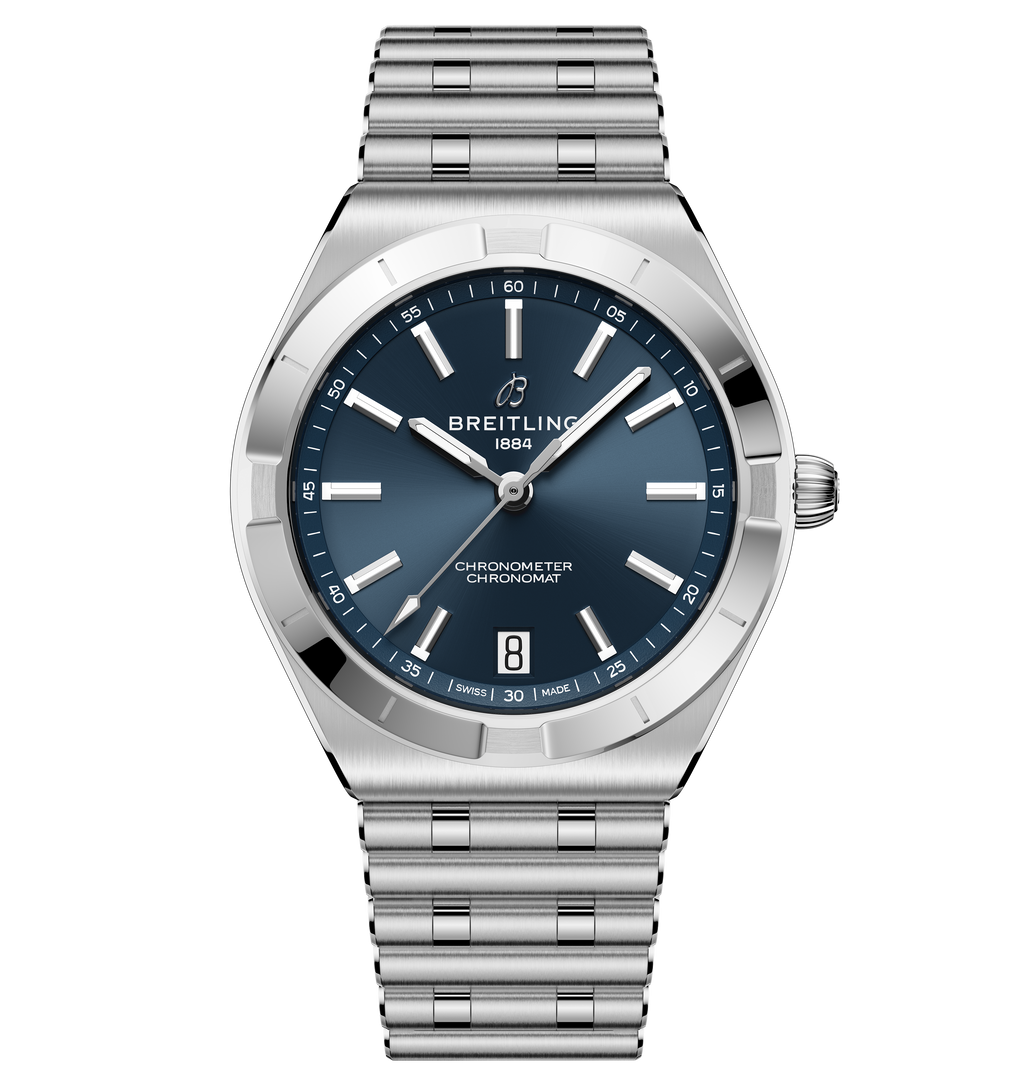 BRT Chronomat Automatic 36 Watch with Blue Dial