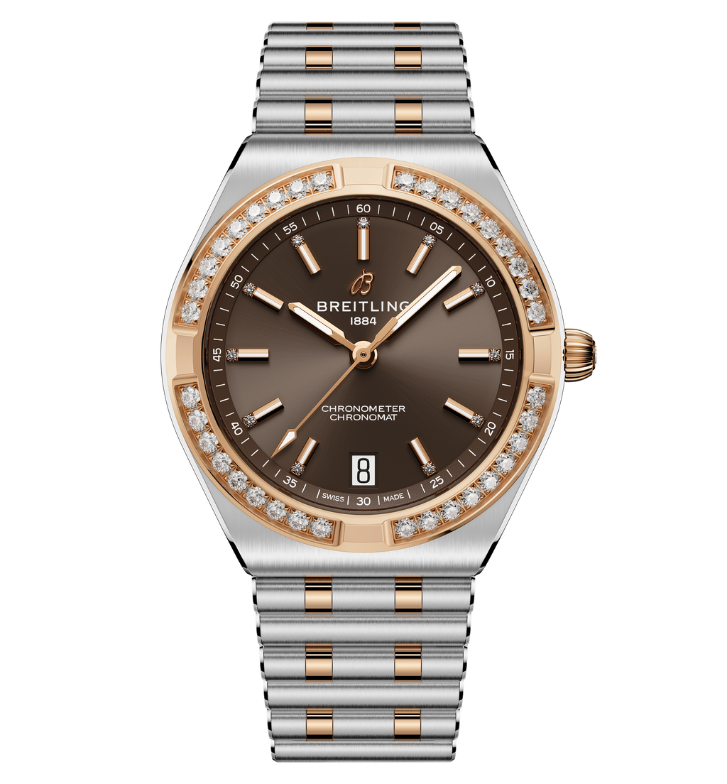 BRT Chronomat Automatic 36 Watch with Chocolate Dial