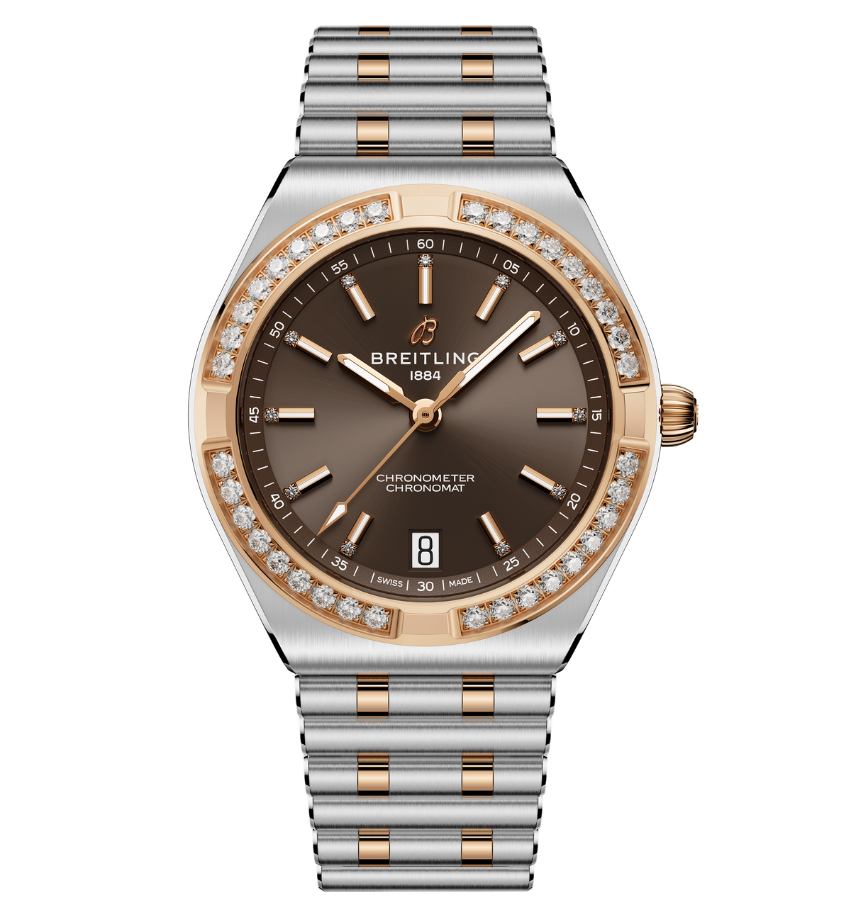 BRT Chronomat Automatic 36 Watch with Chocolate Dial