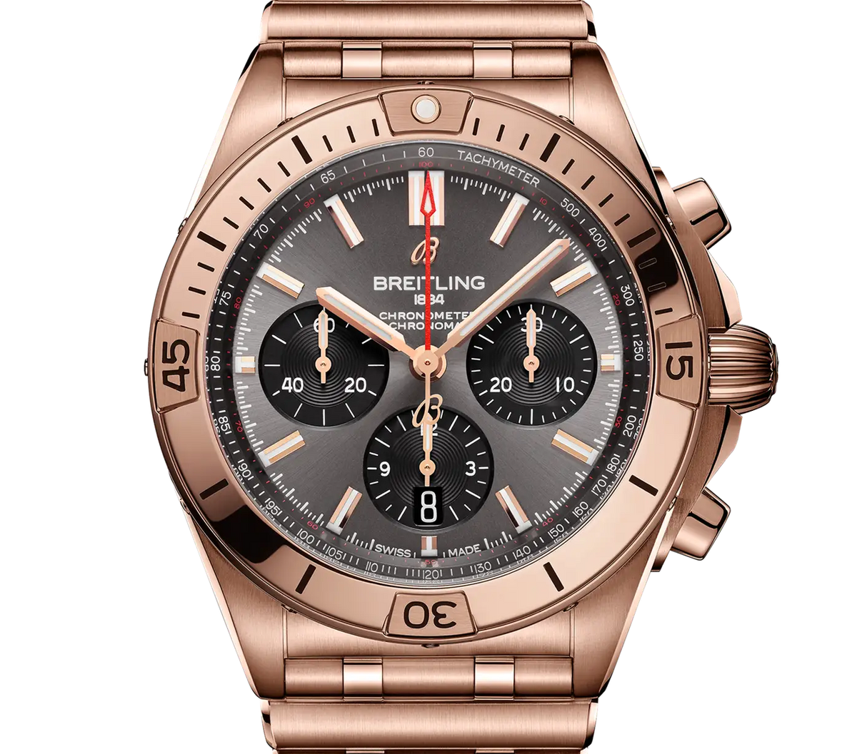 BRT Chronomat B01 42 Watch with Anthracite Dial