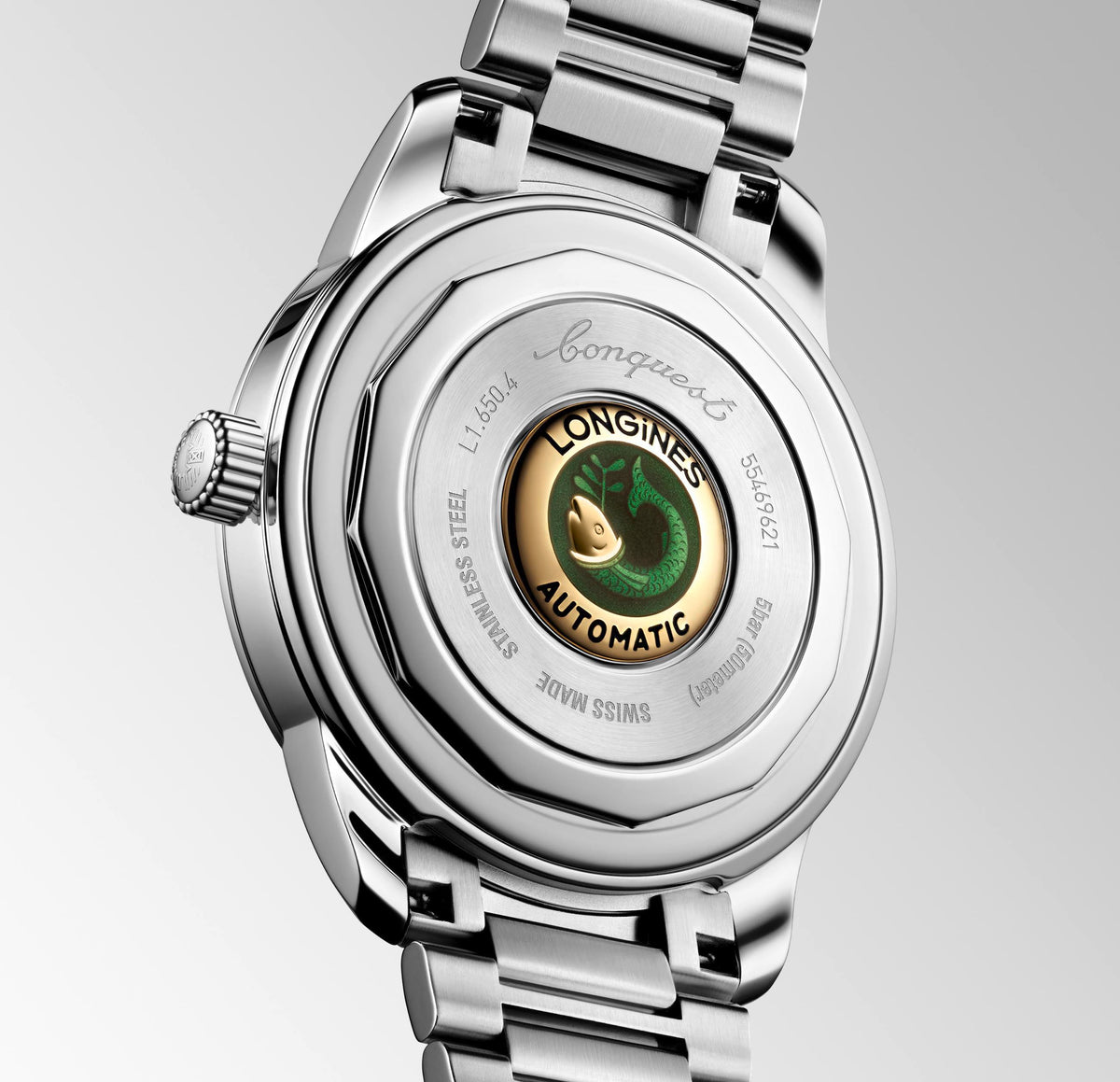 LNGS Conquest Heritage 40mm Watch with Green Dial