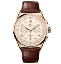 BRT Premier B01 Chronograph 42 Watch with Cream Dial