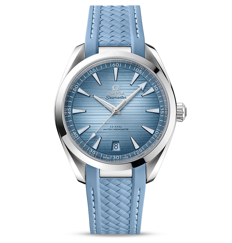 OMG Seamaster Aqua Terra 150M Co-Axial Master Chronometer, 41mm with Summer Blue Dial