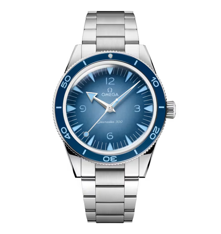 OMG Seamaster 300, 41mm with Summer Blue Dial