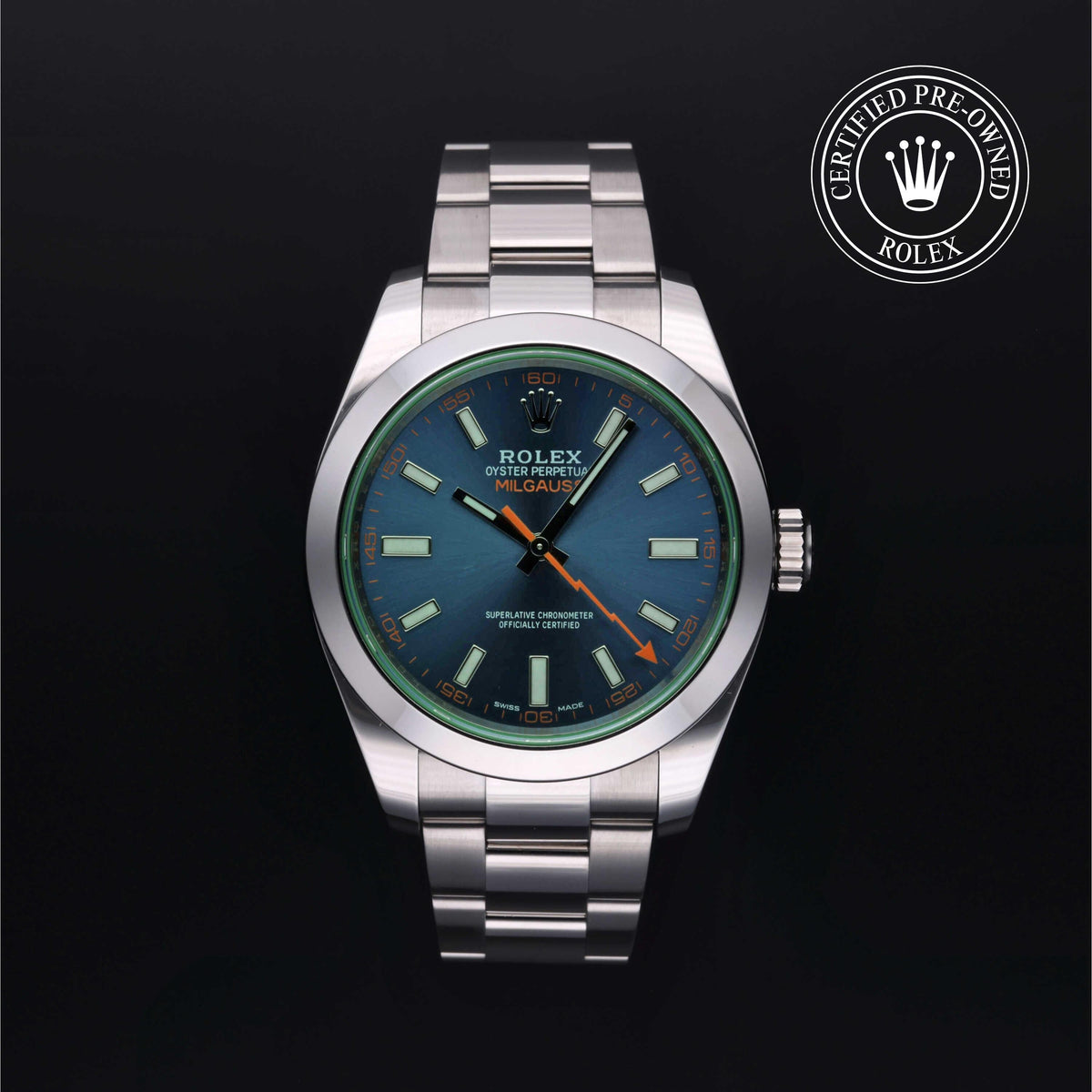RLX Certified Pre-Owned Milgauss