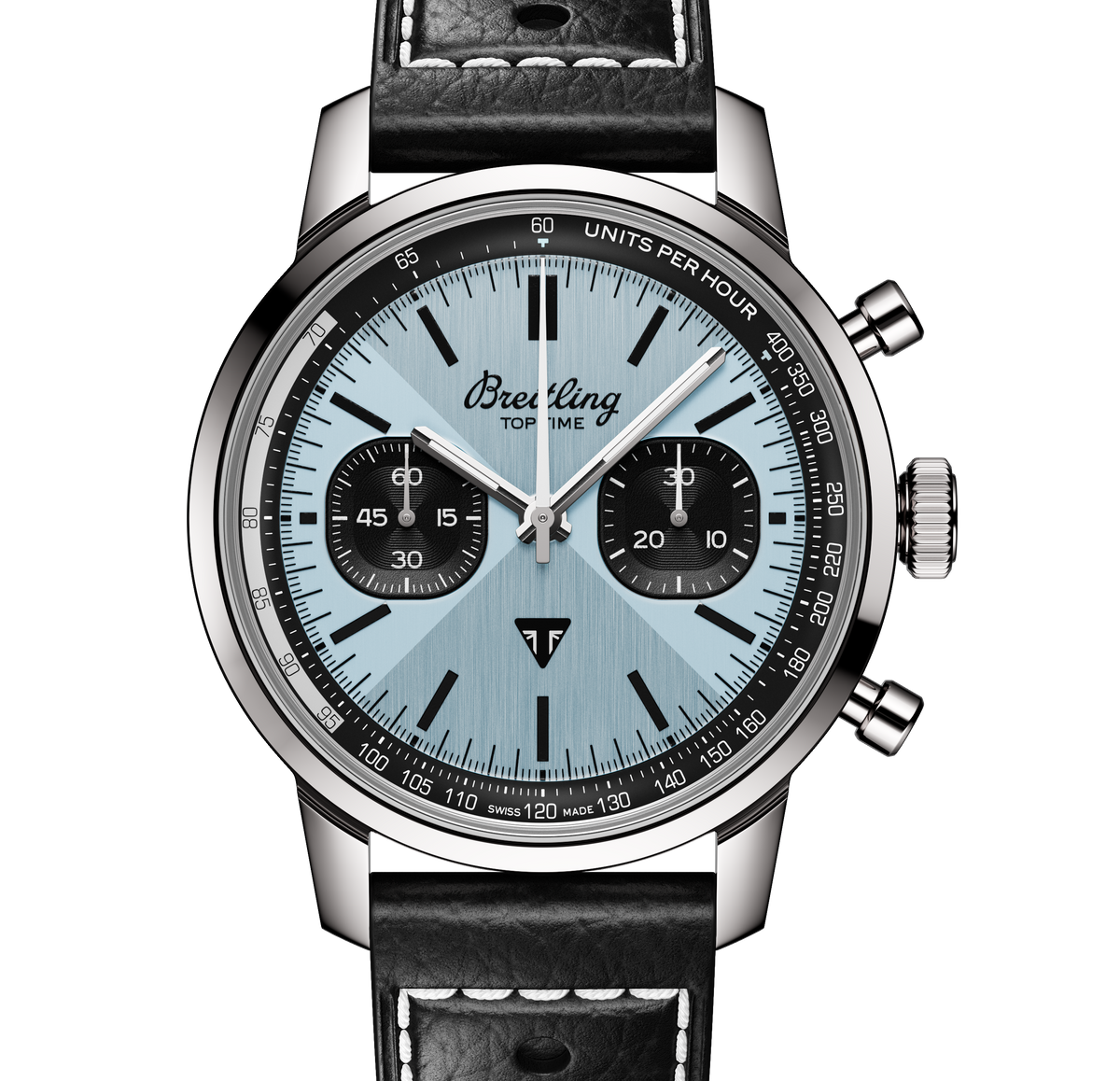 BRT Top Time B01 Triumph Watch with Ice Blue Dial