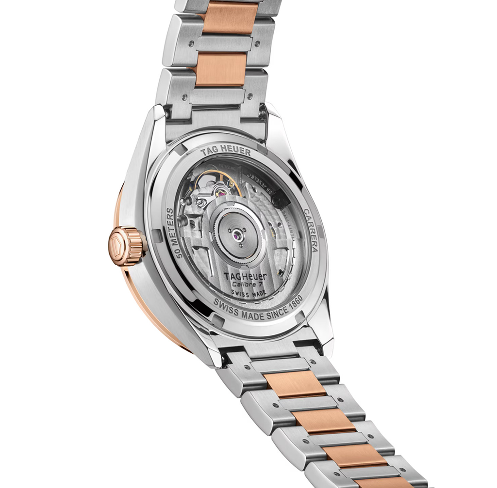 TGHR Carrera Date Watch with Diamonds