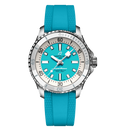 BRT Superocean Turquoise on Rubber Watch, 36mm