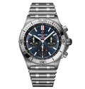 BRT Chronomat B01 42 Steel with Blue Dial