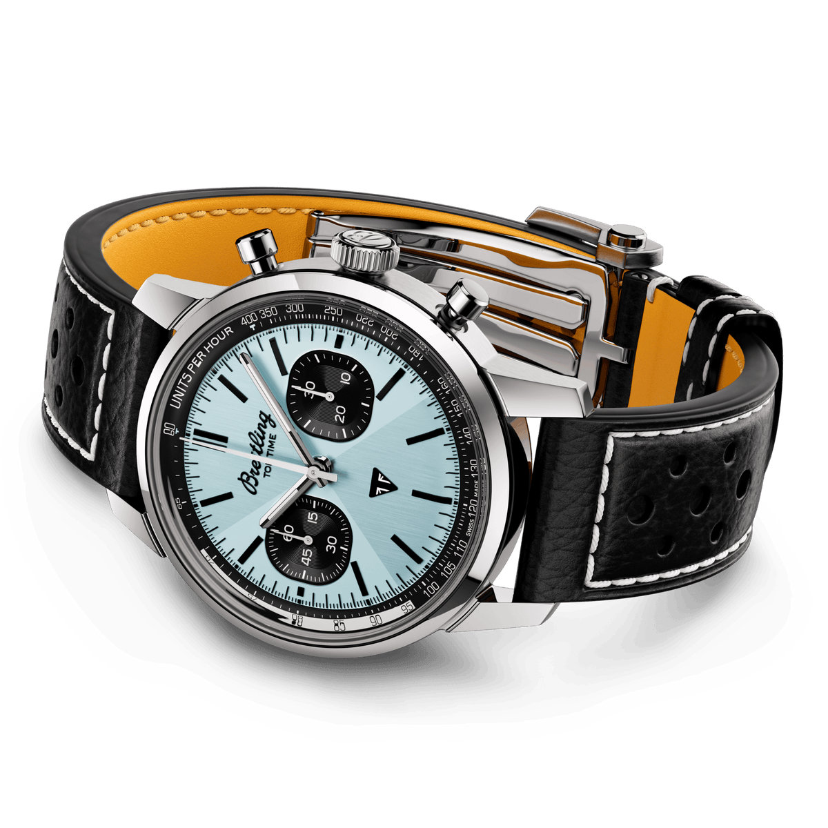 BRT Top Time B01 Triumph Watch with Ice Blue Dial