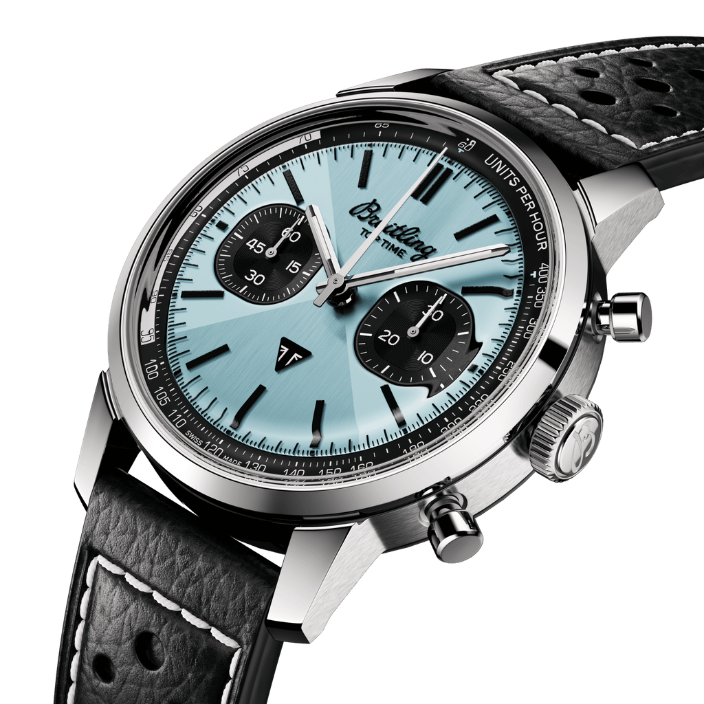BRT Top Time B01 Triumph Watch with Ice Blue Dial