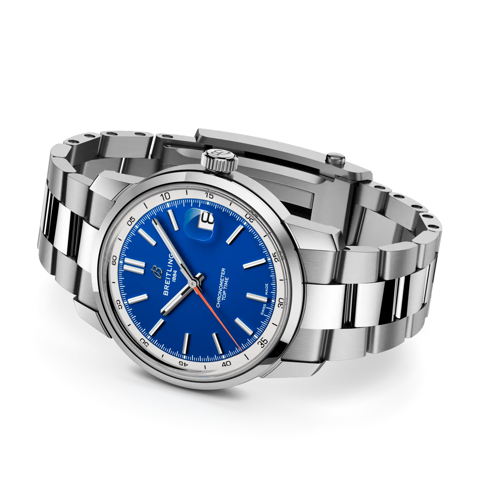 BRT Top Time B31 38mm Watch with Blue Dial