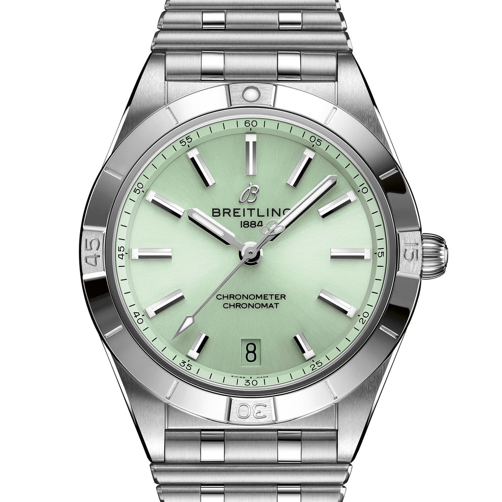 BRT Chronomat Automatic 36 with Green Dial