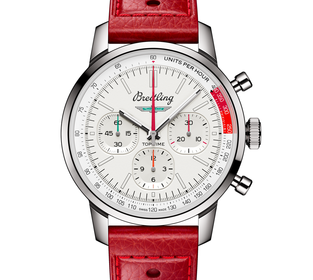 BRT Top Time B01 Ford Thunderbird 41mm Watch with White Dial